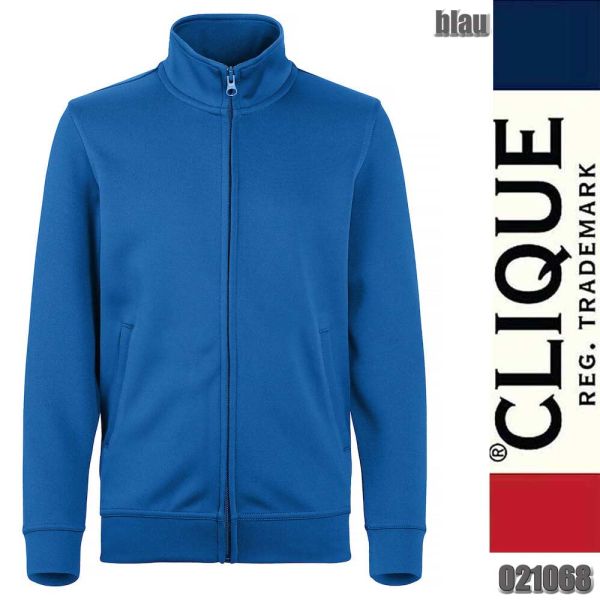 Basic Active Cardigan Junior Sweatjacke, Clique - 021068, blau