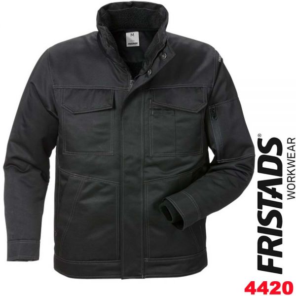 Winterjacke - Fliegerjacke - FRISTADS - 4819 - 127565-schwarz