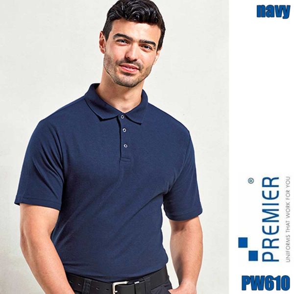 Workwear Stud Poloshirt, 200g/m2, PW610, PREMIER Workwear