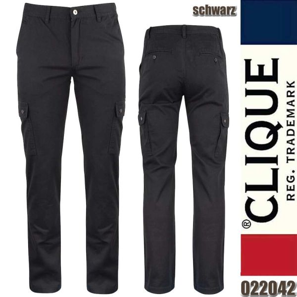 Cargo Pocket Hose, UNISEX - Clique - 022042, schwarz