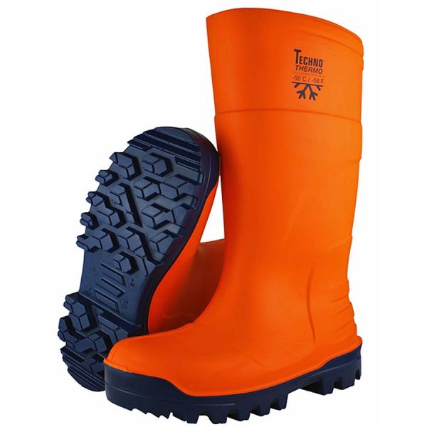 Techno Troya Winterstiefel bis -50°C - orange 