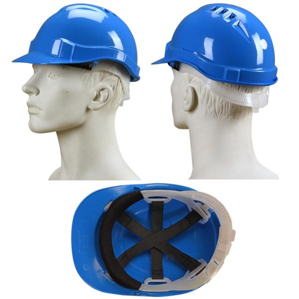 Hugo - Bauhelm - blau - preisgünstig