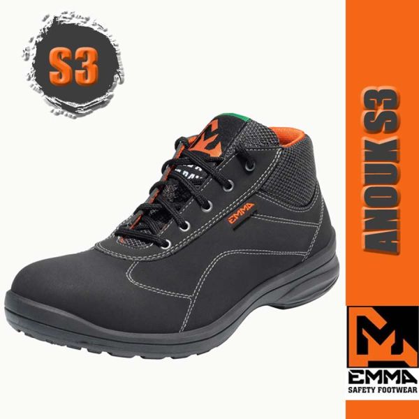 Damen, Sicherheitshalbschuh, ANOUK, S3, Emma Footwear, MM946516