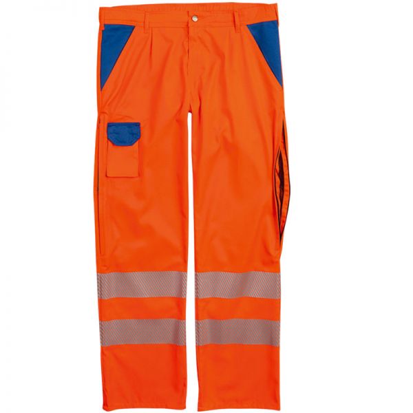 Warnschutzhose Leuchtorange-blau ESTATE REFLEX - 10320