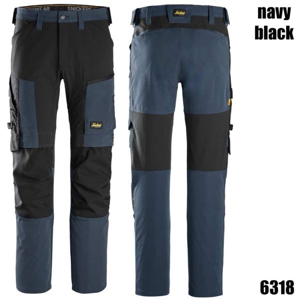 AllroundWork, Stretchhose, SNICKERS Workwear, 6318