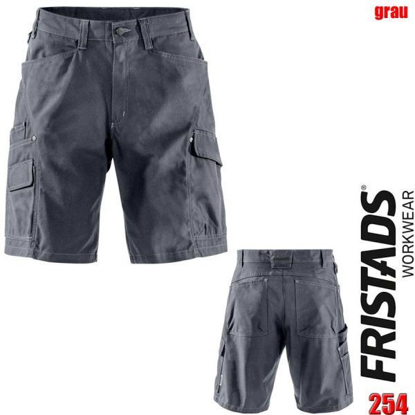 Service Shorts, 254, FRISTADS Workwear, 100128, grau