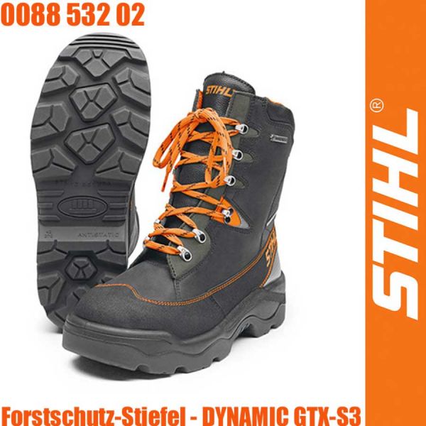 Motorsägen Lederstiefel S3 - Schnittschutz, DYNAMIC GTX-STIHL - 008853202