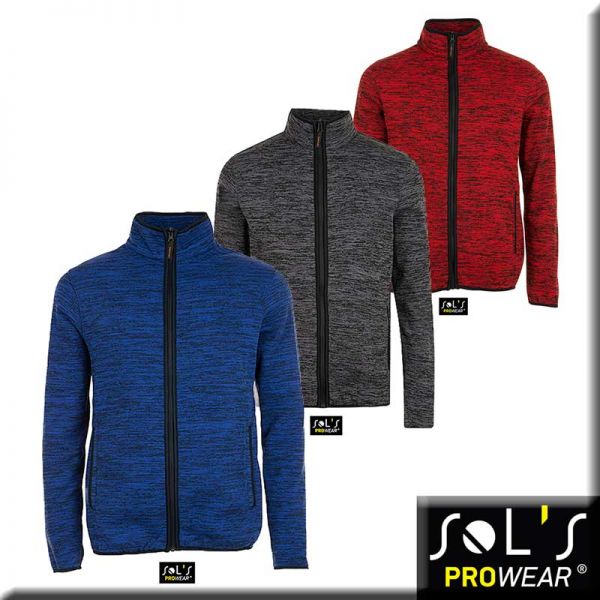 Fleece Jacke, PolarFull Zip Jacke, SOL'S, Pro Wear LPO1652