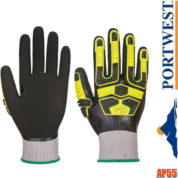 Wasserdichter Schnitt und Stoss-Schutz-Handschuh, AP55, PORTWEST