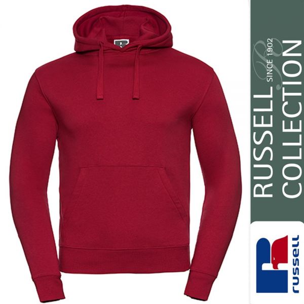 Men's Authentic Hooded Sweat, Russel - Z265-red