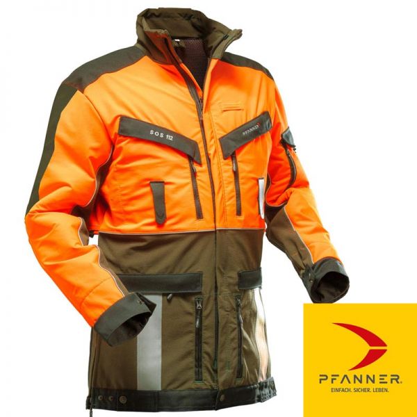 Nachsuche Jacke Pfanner, orange/olivegrün 804335-39