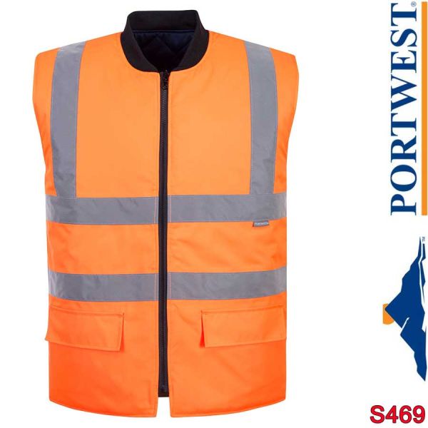 Warnschutz Wendeweste, S469, PORTWEST