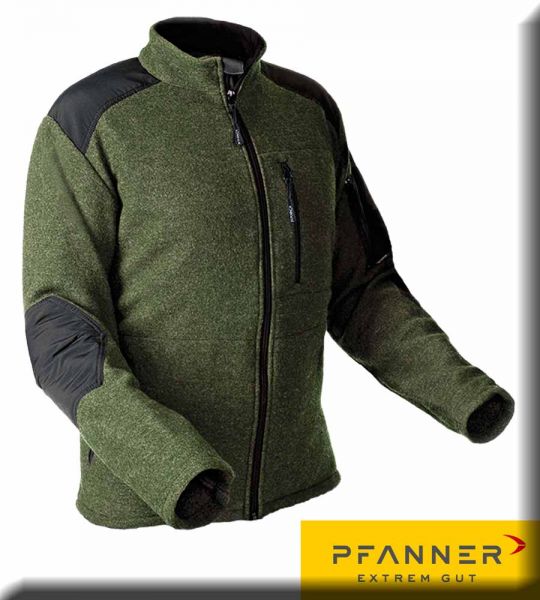 Wooltec Janker, Jacke aus Merinowolle, 101206, PFANNER, gruen