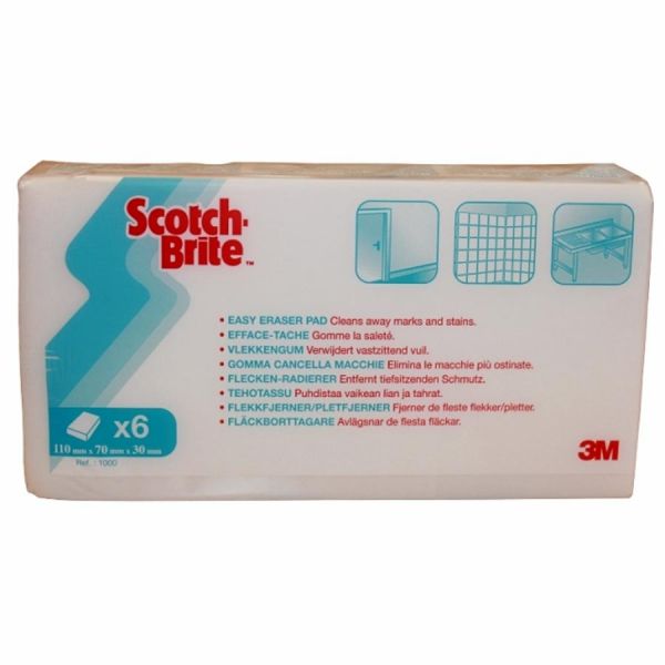 Scotch - Brite Flecken Radierer - Packung zu 6 Stck