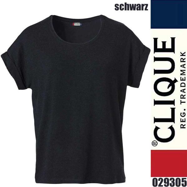 Katy T-Shirt Damen, Clique - 029305, schwarz