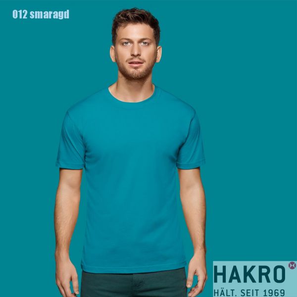 HAKRO 281,Rundhals-T-Shirt Performance, smaragdgruen