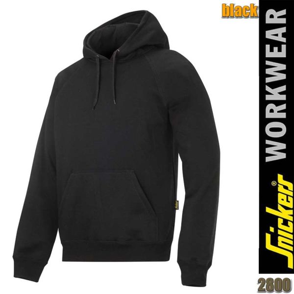 Klassischer Hoodie, Snickers - 2800, black