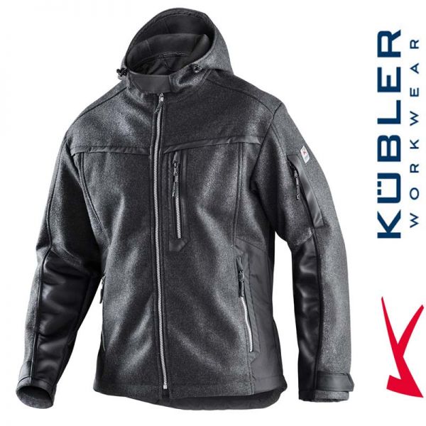 Edelweiss Lodenoptik Wetterjacke_Kübler Workwear-1042