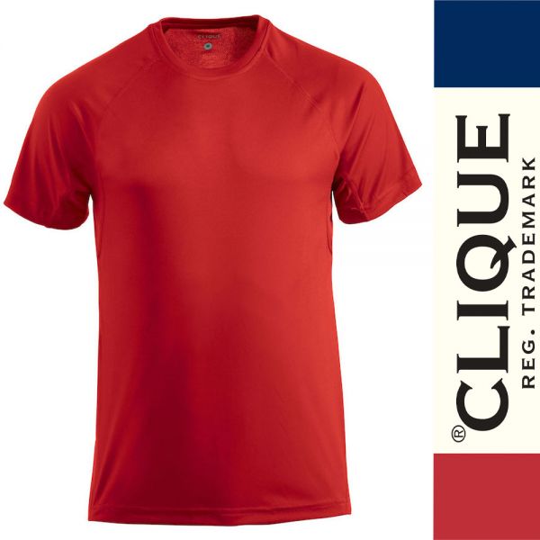Premium Active-T-Shirt, Clique - 029338-rot