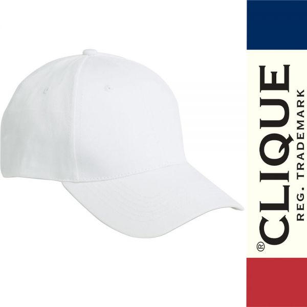 Brandon Cap mit verstärktem Schirm und Klettverschluss, Clique - 024031