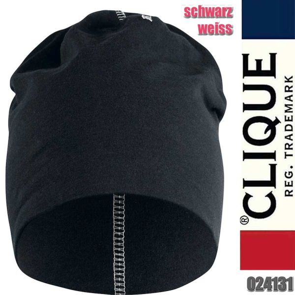 Kyle Mütze, Clique - 024131, schwarz-weiss