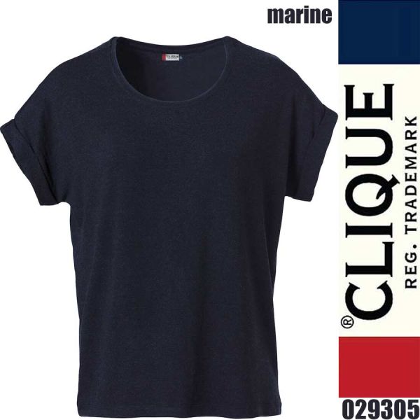 Katy T-Shirt Damen, Clique - 029305, marine