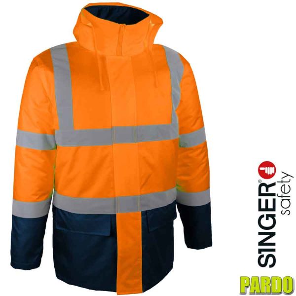 Warnschutzparka, TOP-PREIS !, orange - PARDO, SINGER Safety