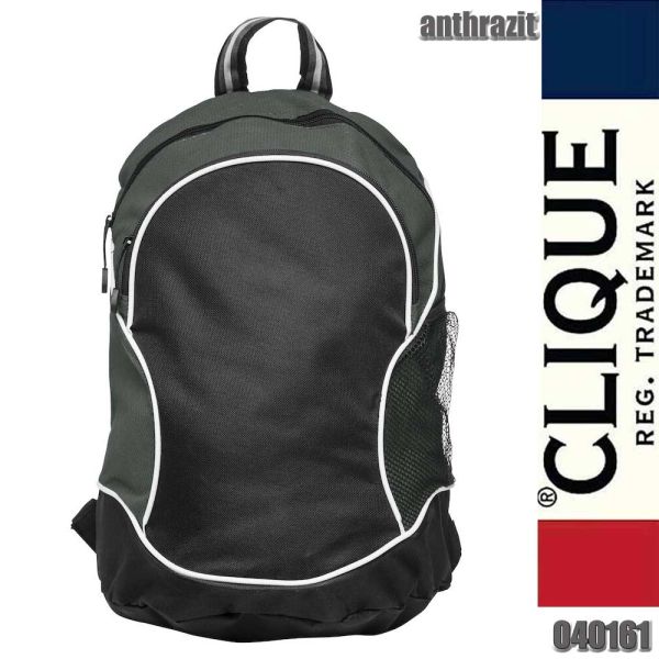 Basic Backpack sportlicher Rucksack, Clique - 040161, anthrazit