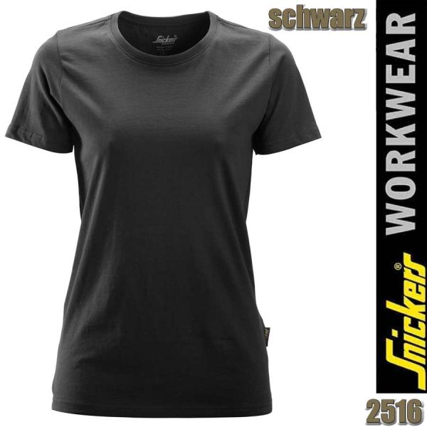 Damen T-Shirt mit femininer Passform, Snickers - 2516