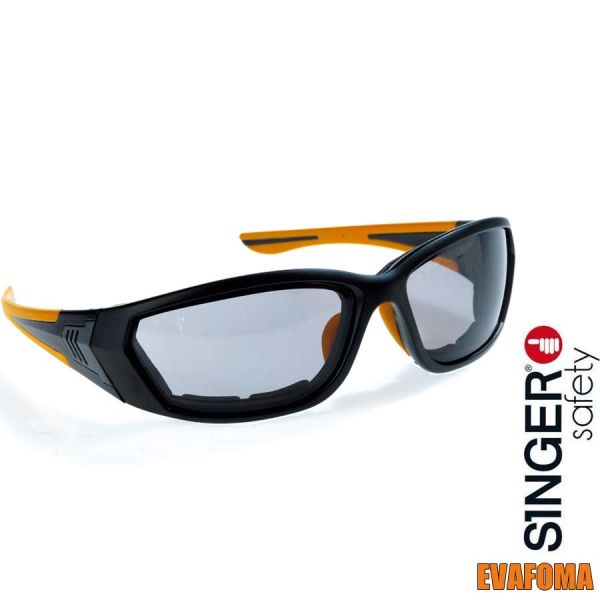 Sonnen-Schutzbrille mit herausnehmbarem Schaumstoff, EVAFOMA, Singer Safety