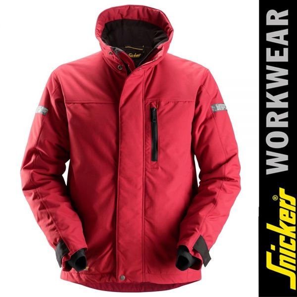 1100 Allround Work 37.5 - Gefütterte Arbeitsjacke - SNICKERS, chili red, black