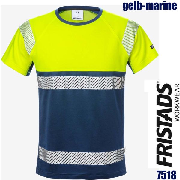 T-Shirt, High-Vis, Klasse 1, 7518, FRISTADS, 129511