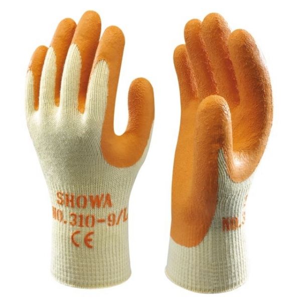 Showa-Grip, orange Arbeitshandschuh, beschichtet, (310NR),12700