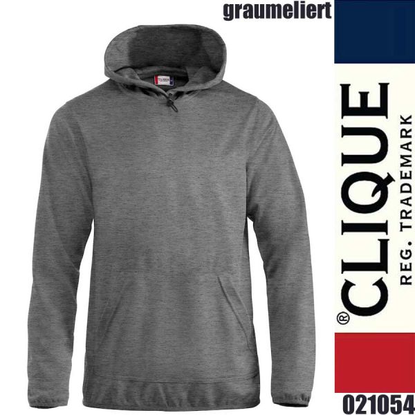 Danville funktioneller Kapuzensweater, Clique - 021054, graumeliert