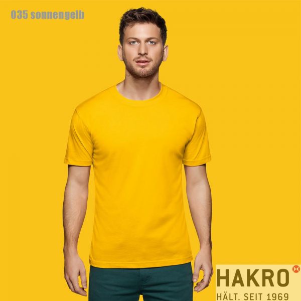 HAKRO 281,Rundhals-T-Shirt Performance-sonnengelb