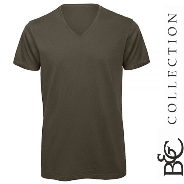 V-T-Sirt - Inspire - B&C Collections - BCTM044-khaki