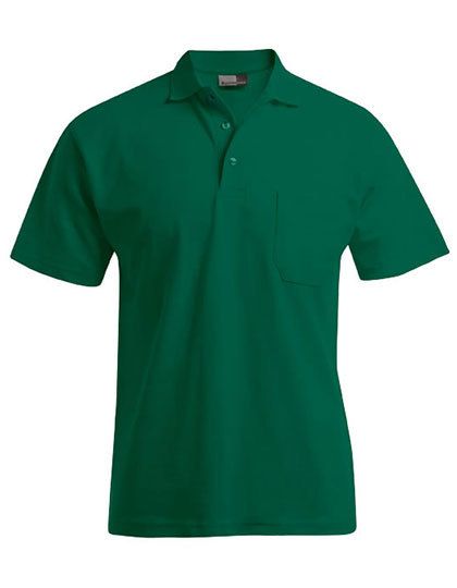 Poloshirt Men's Heavy, Pocket, Promodoro, 4100-forstgruen