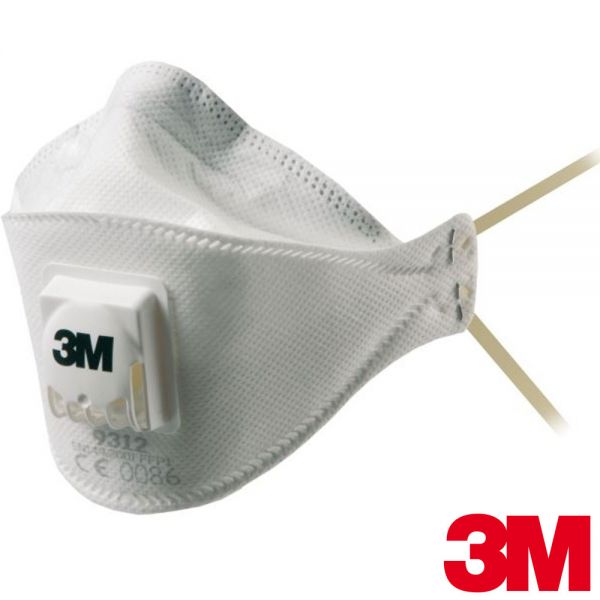 3M AURA - 9312+ 3M Feinstaubmaske, Ventil, FFP1-14050