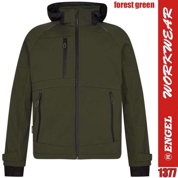X-Treme Softshelljacke, 1377, ENGEL Workwear, forest green