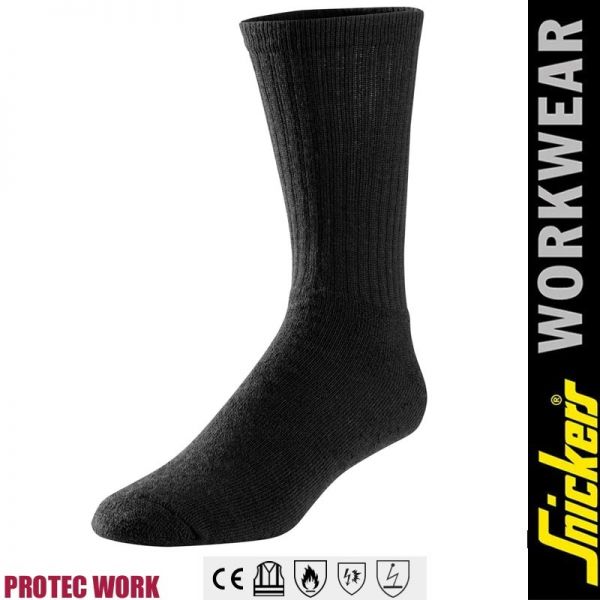 ProtecWork-Flammhemmende Wollfrottee Socken-SNICKERS-9261