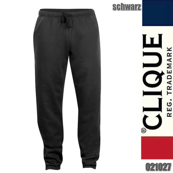 Basic Pants Junior Sweat Hose, Clique - 021027, schwarz