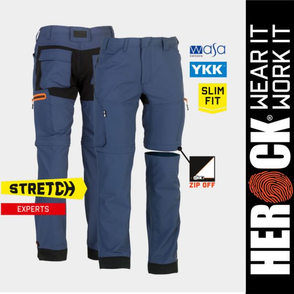 Tornado Stretch Arbeitshosen - stormblau - HEROCK Workwear - 23MTR1902