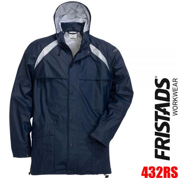 Regenjacke 432 RS - FRISTADS Workwear - 100561-dunkelblau