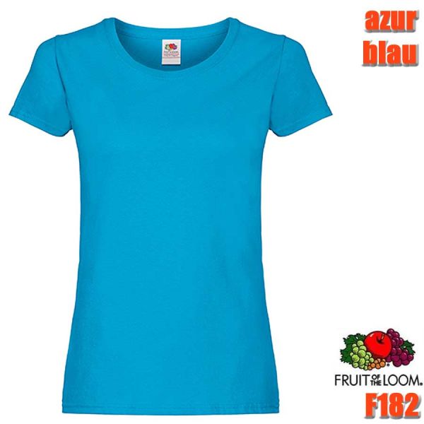 Ladies Original T-Shirt, F111, Fruit of the Loom