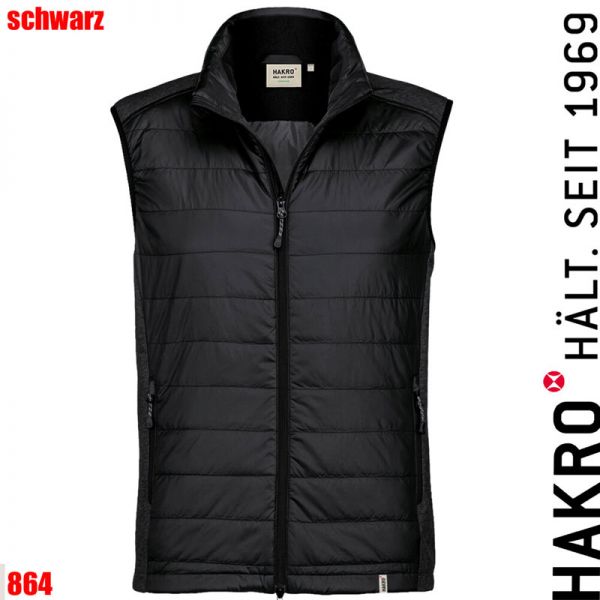 NO. 864 Hakro Hybrid Weste Arizona-schwarz