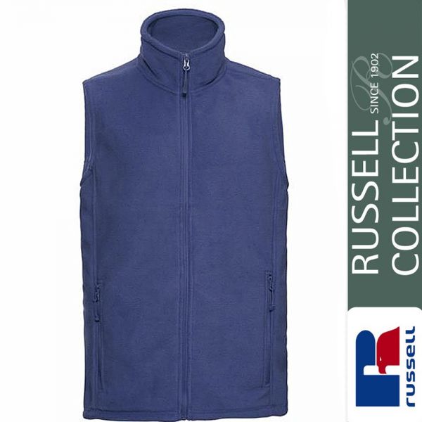 Men's Outdoor Fleece Gilet, Russel - Z8720