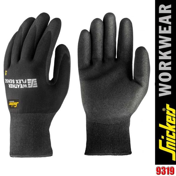 Wetter Flex Sense Handschuhe, 9319, SNICKERS Workwear