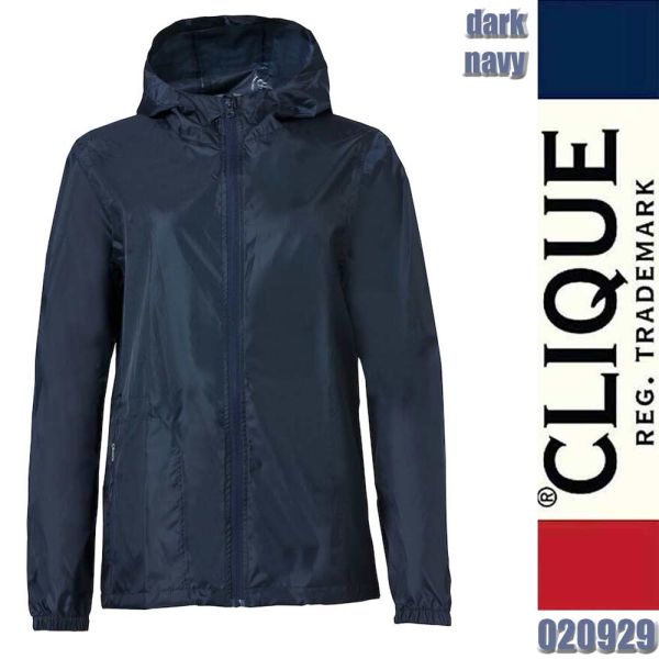 Basic Rain Jacket, Clique - 020929, dark navy