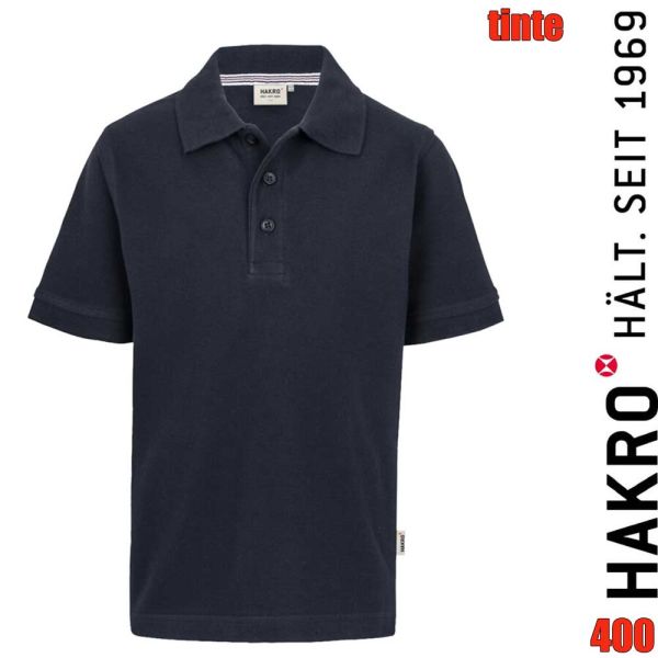 NO. 400 Hakro Kinder Poloshirt Classic, tinte