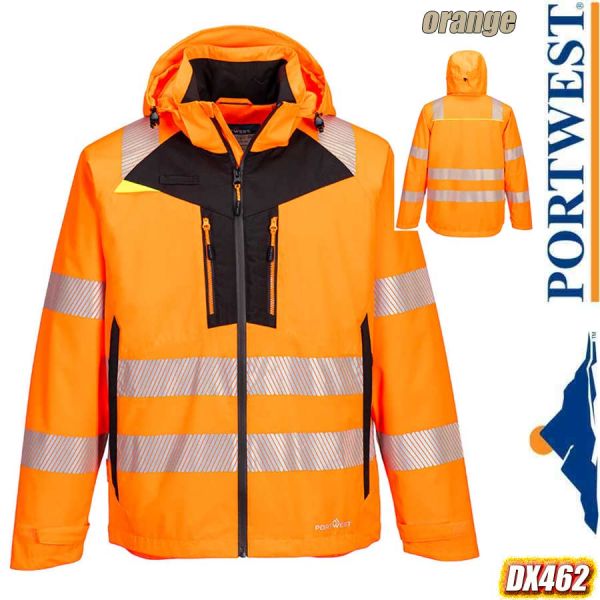 DX462, Warnschutz Regenjacke, DX462, PORTWEST